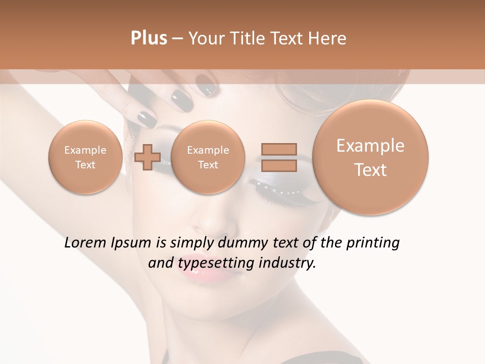 Glamour Elegance Pretty PowerPoint Template