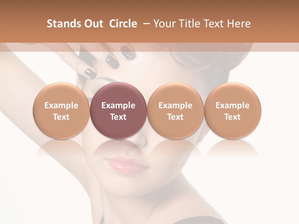 Glamour Elegance Pretty PowerPoint Template