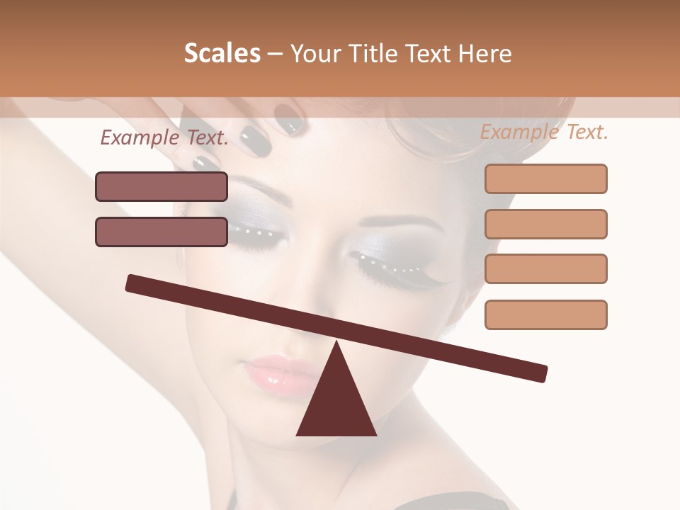 Glamour Elegance Pretty PowerPoint Template