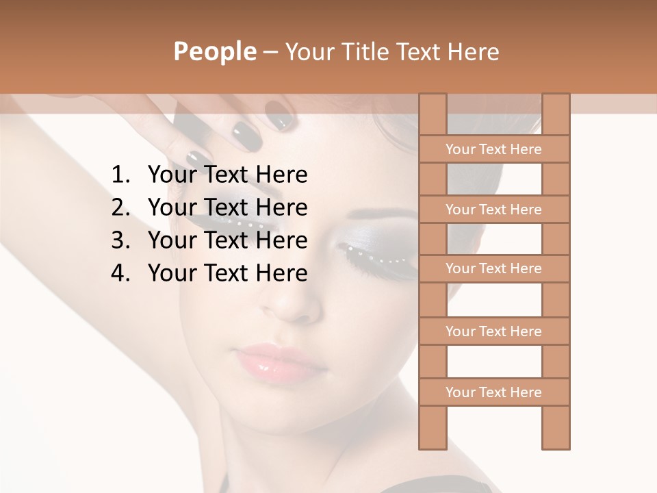 Glamour Elegance Pretty PowerPoint Template