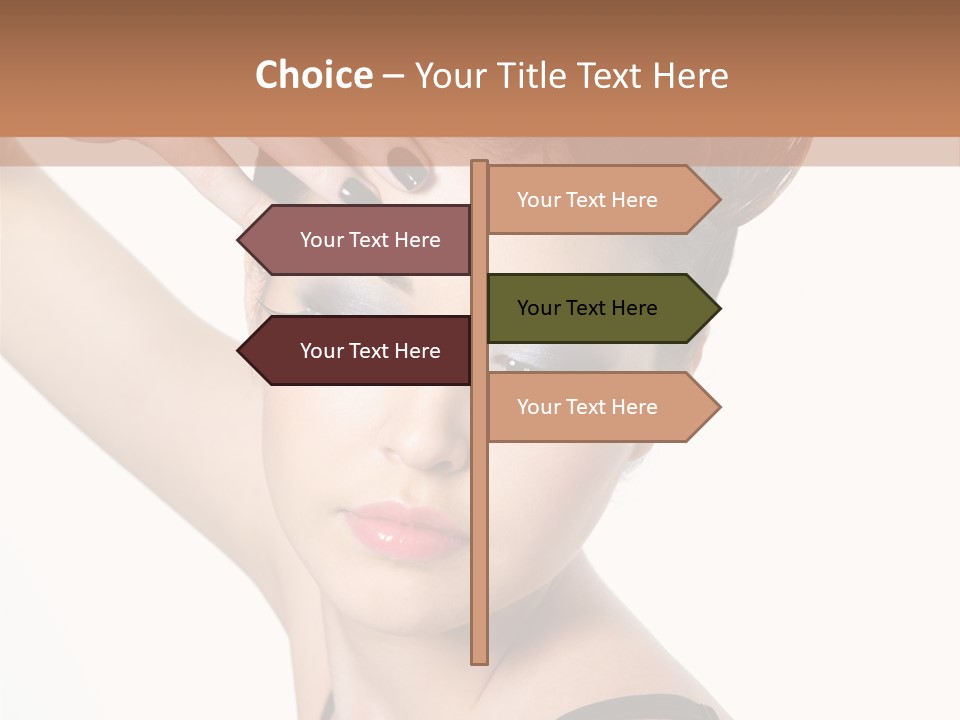 Glamour Elegance Pretty PowerPoint Template