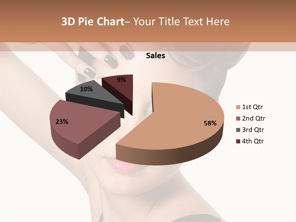 Glamour Elegance Pretty PowerPoint Template