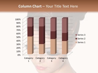 Female Isolated Eyelash PowerPoint Template