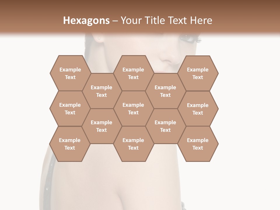 Vertical Female Fashion PowerPoint Template