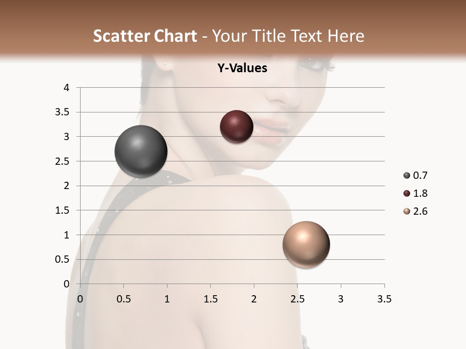 Vertical Female Fashion PowerPoint Template