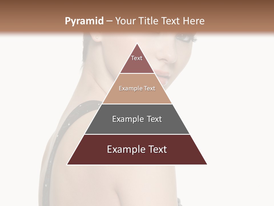 Vertical Female Fashion PowerPoint Template