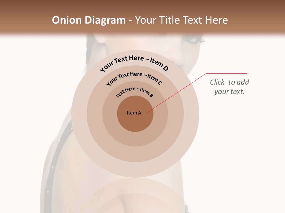 Vertical Female Fashion PowerPoint Template