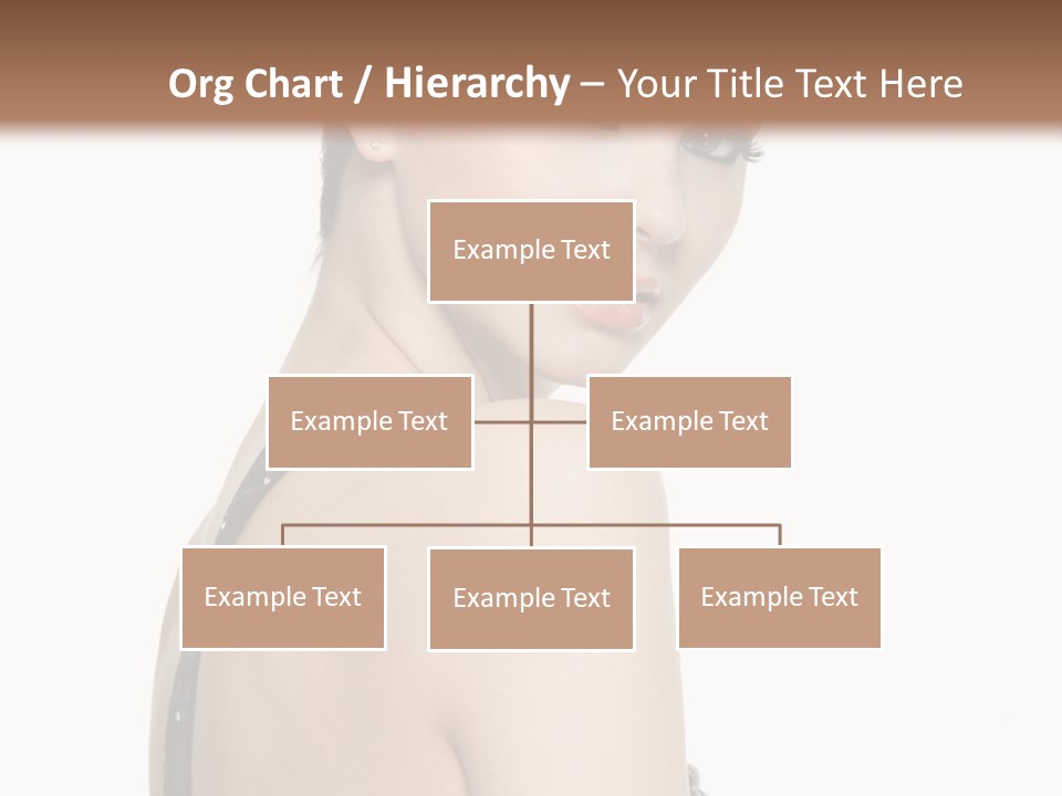 Vertical Female Fashion PowerPoint Template