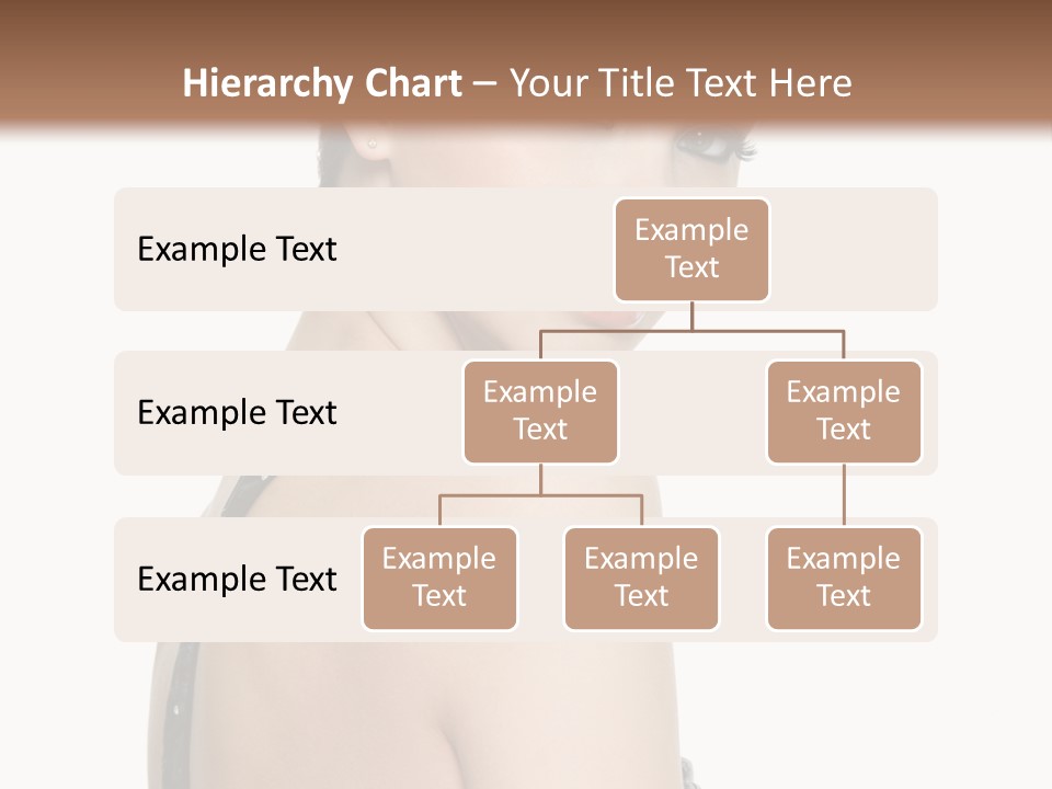 Vertical Female Fashion PowerPoint Template