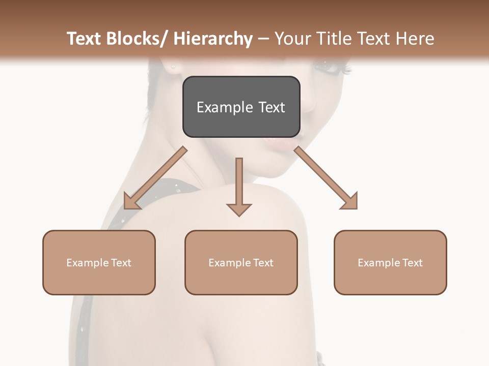 Vertical Female Fashion PowerPoint Template