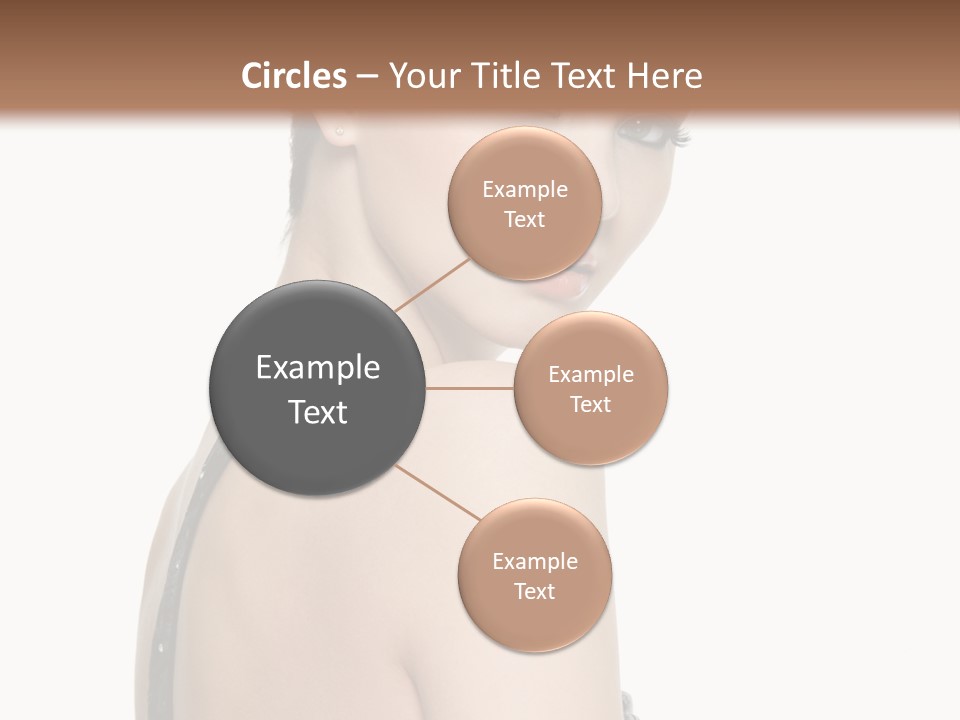 Vertical Female Fashion PowerPoint Template