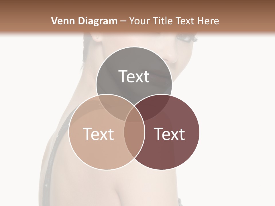 Vertical Female Fashion PowerPoint Template