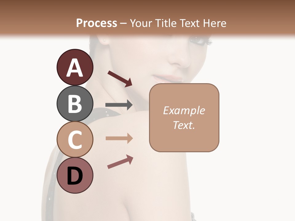 Vertical Female Fashion PowerPoint Template