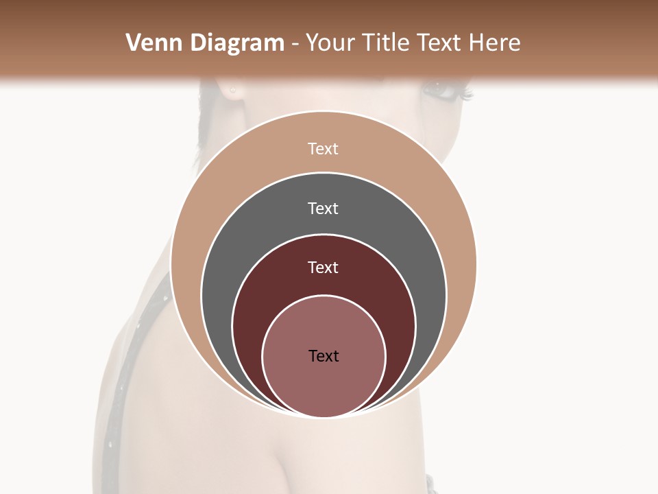 Vertical Female Fashion PowerPoint Template