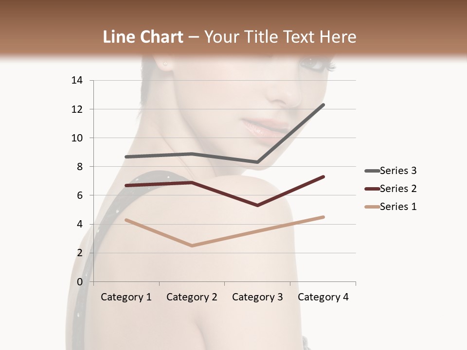 Vertical Female Fashion PowerPoint Template