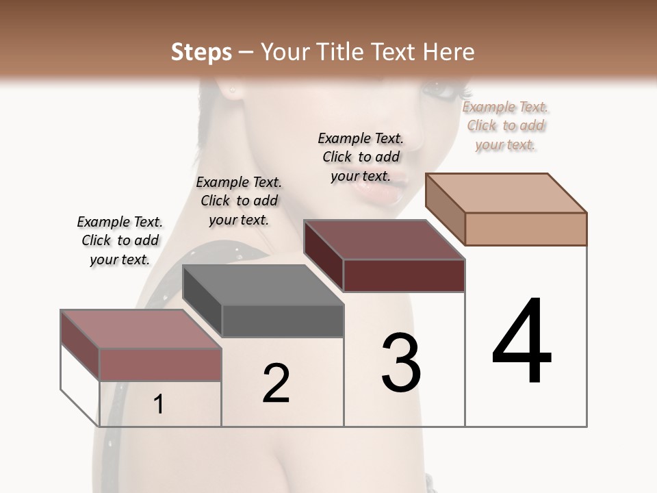 Vertical Female Fashion PowerPoint Template