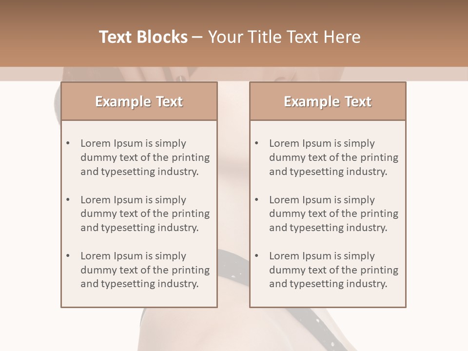 Pretty Fingernail Black PowerPoint Template