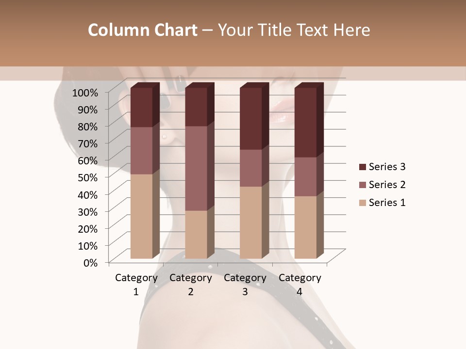 Pretty Fingernail Black PowerPoint Template