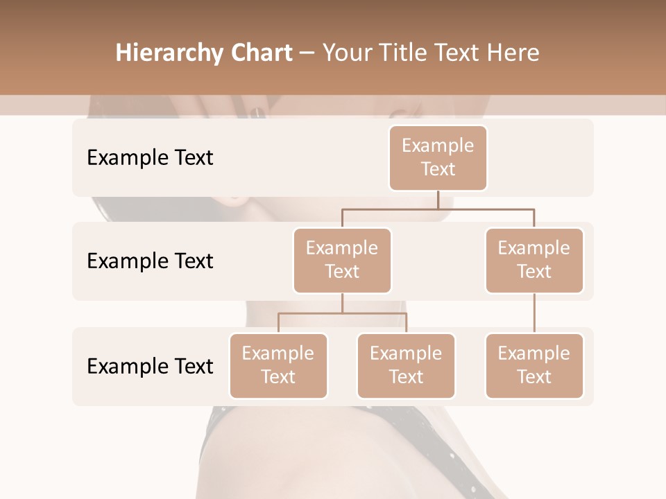 Pretty Fingernail Black PowerPoint Template