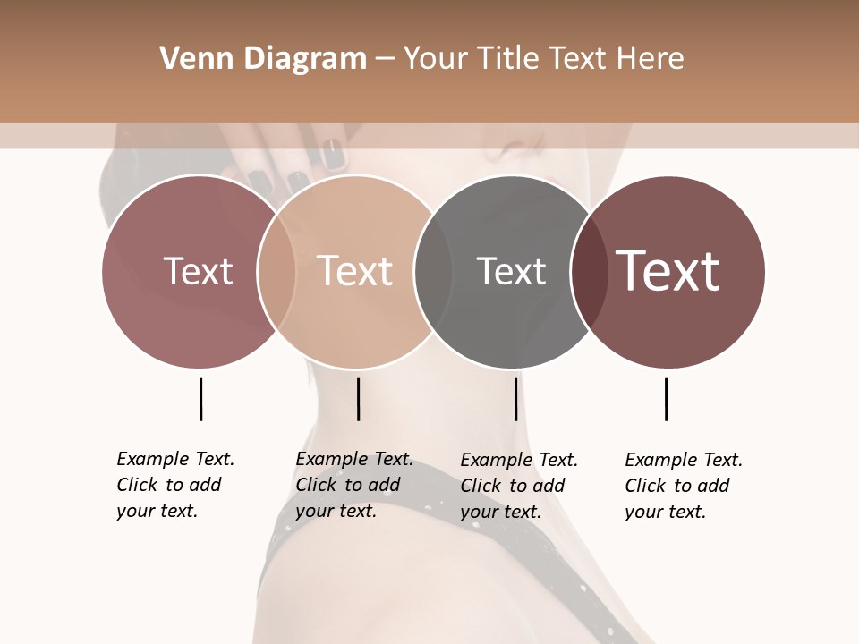 Pretty Fingernail Black PowerPoint Template