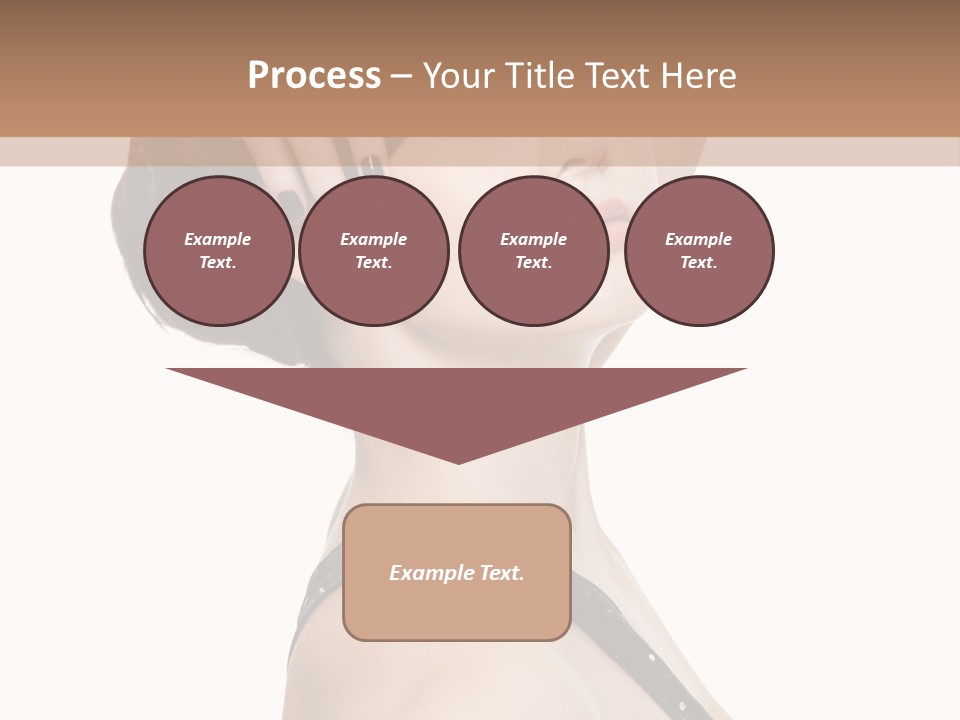 Pretty Fingernail Black PowerPoint Template