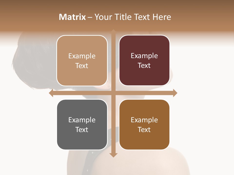 Brown Fashion Style PowerPoint Template