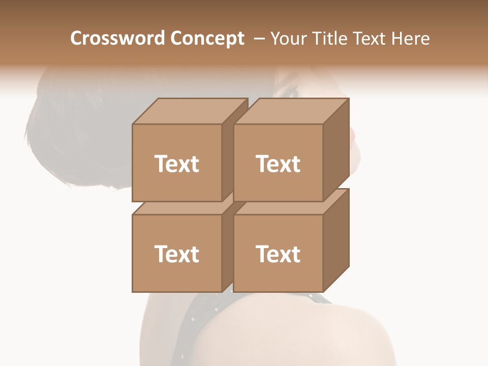 Brown Fashion Style PowerPoint Template