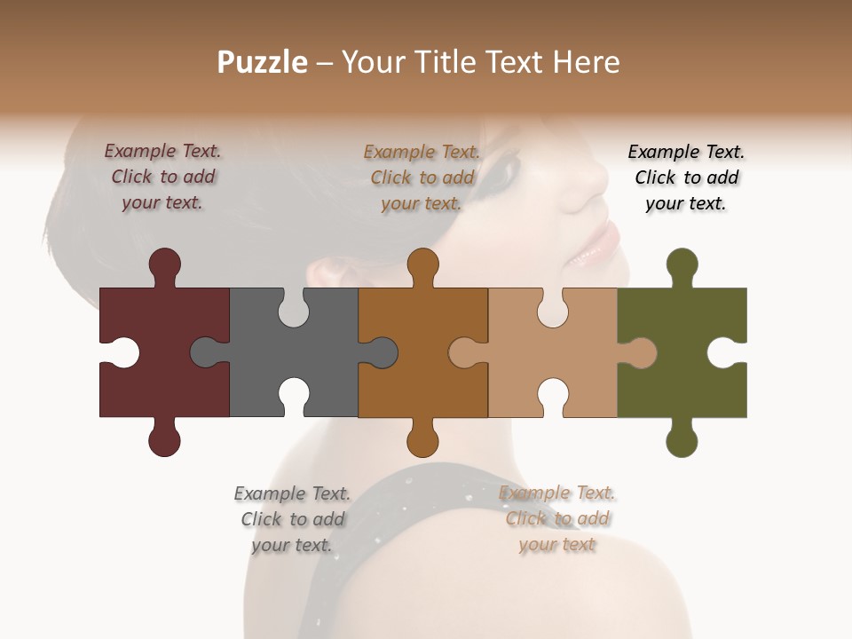 Brown Fashion Style PowerPoint Template