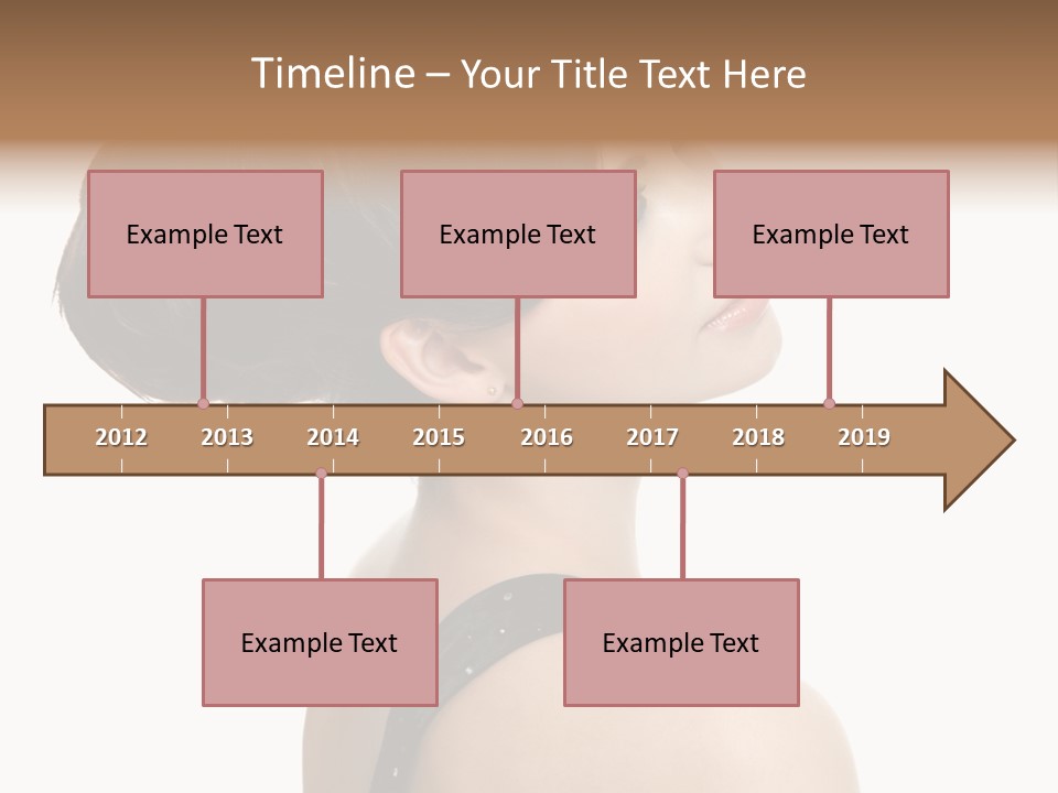 Brown Fashion Style PowerPoint Template