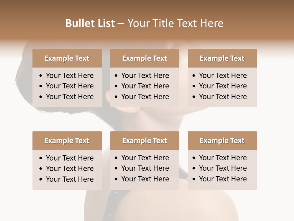 Brown Fashion Style PowerPoint Template