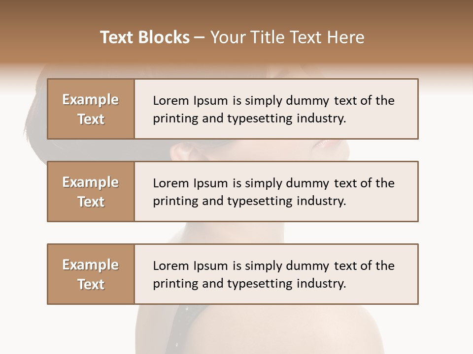 Brown Fashion Style PowerPoint Template