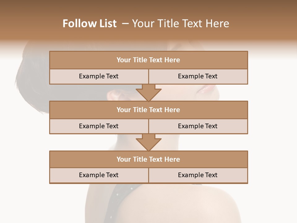 Brown Fashion Style PowerPoint Template