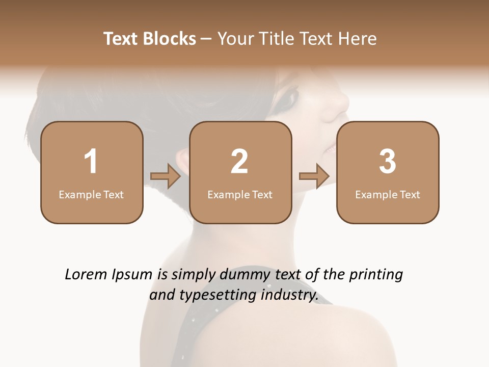 Brown Fashion Style PowerPoint Template