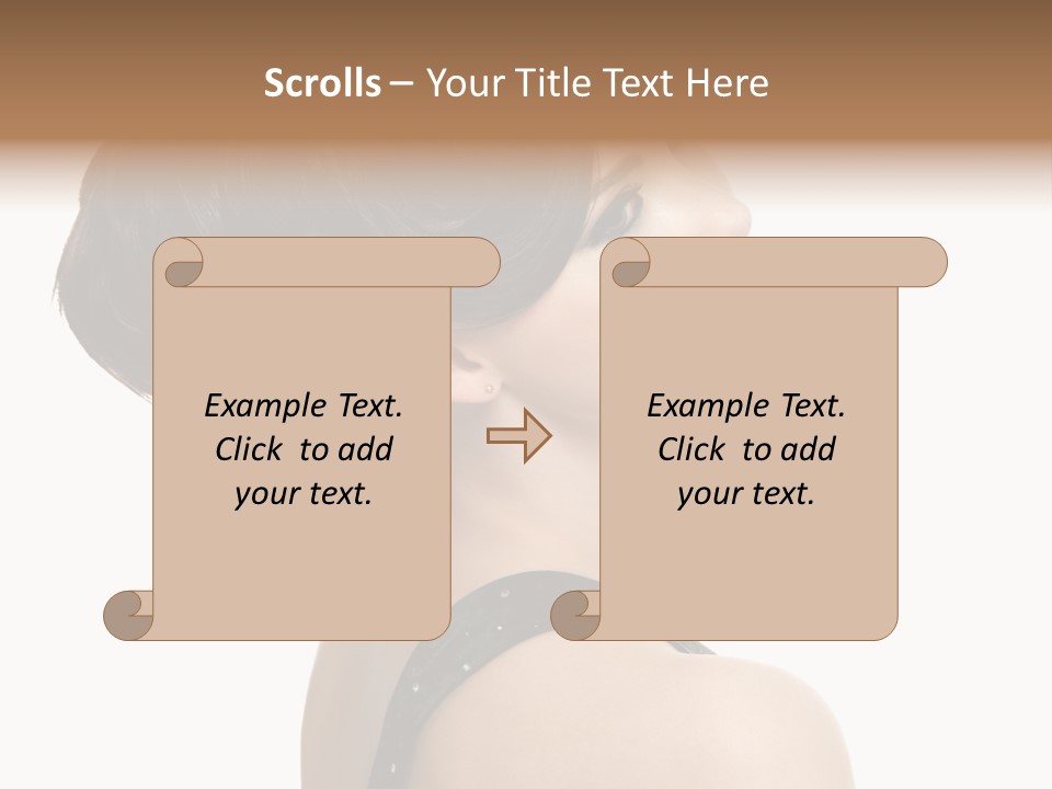 Brown Fashion Style PowerPoint Template