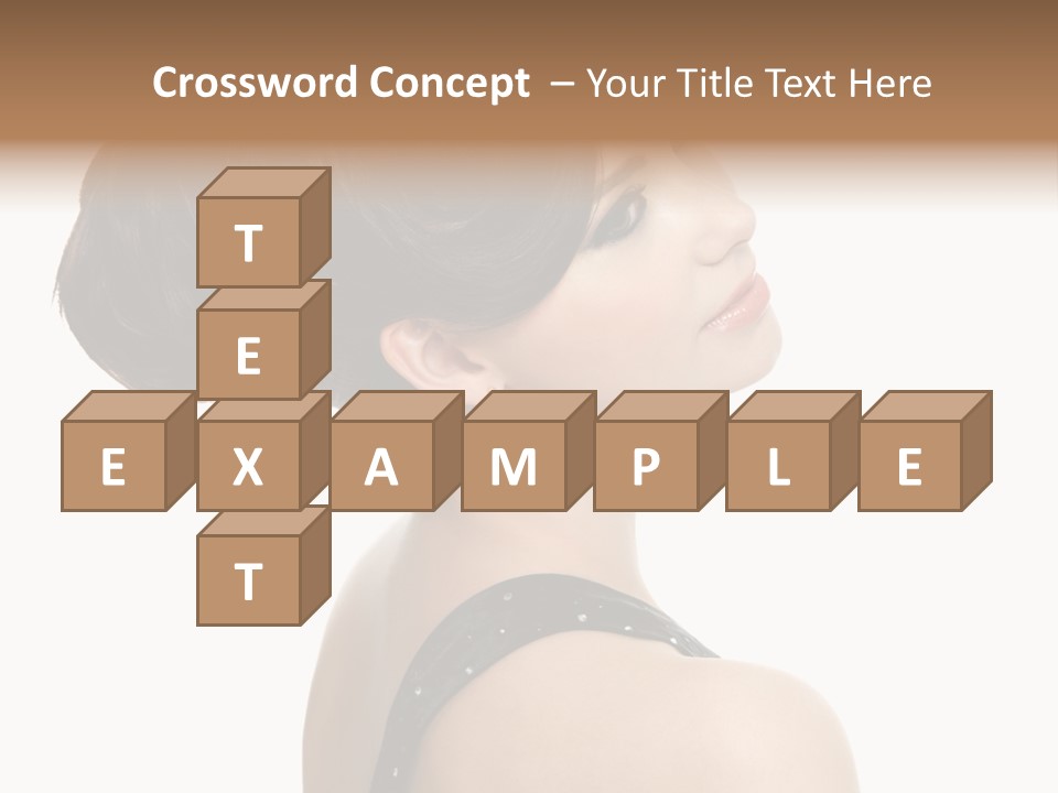 Brown Fashion Style PowerPoint Template