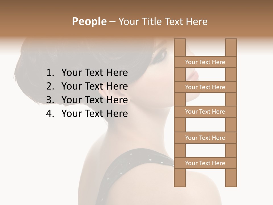 Brown Fashion Style PowerPoint Template