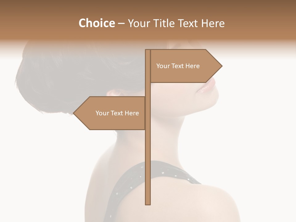 Brown Fashion Style PowerPoint Template