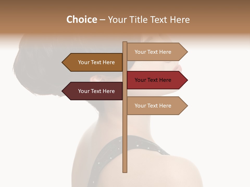 Brown Fashion Style PowerPoint Template