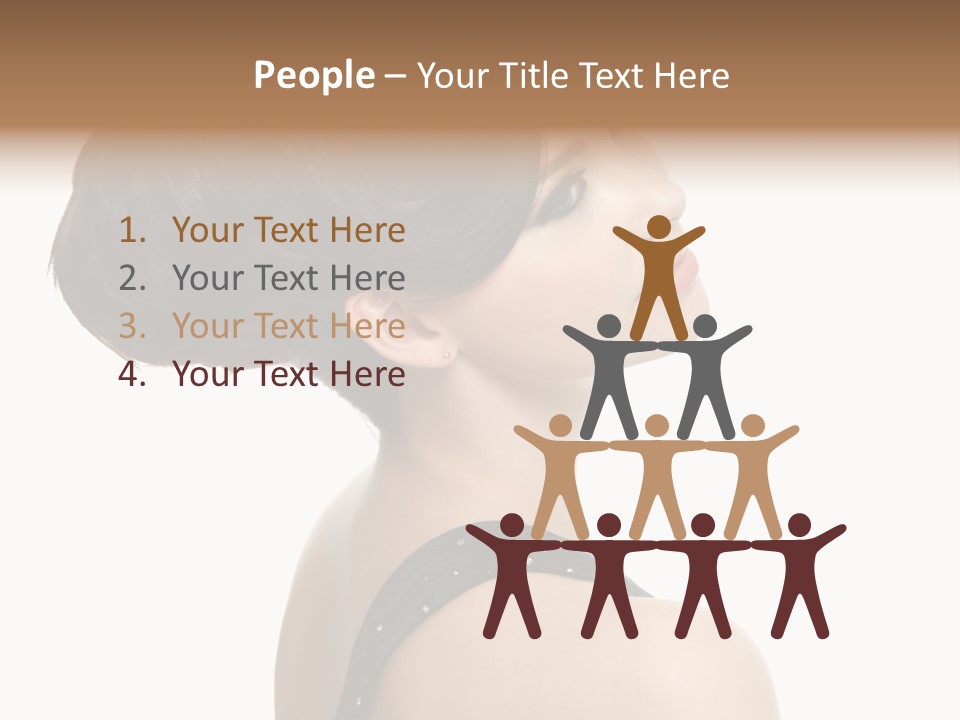 Brown Fashion Style PowerPoint Template