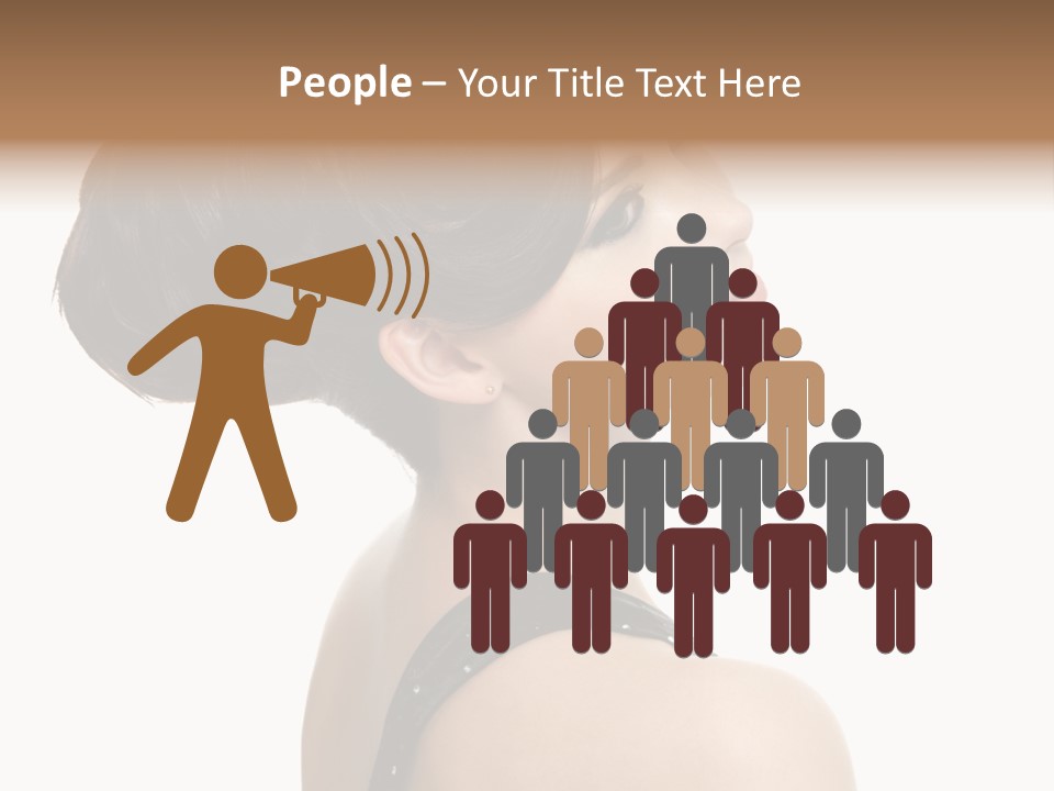 Brown Fashion Style PowerPoint Template