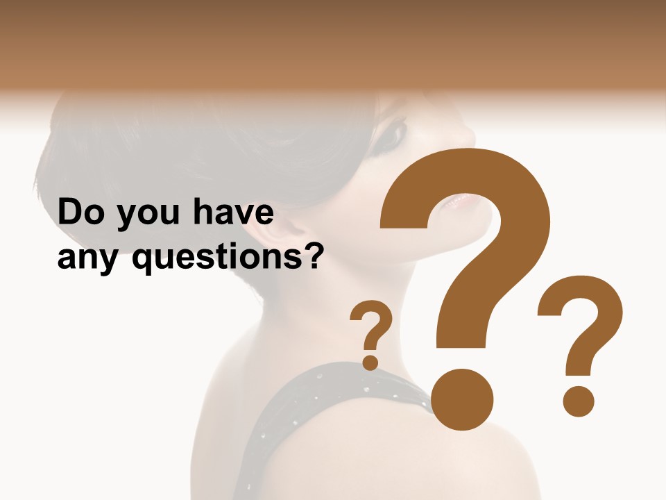 Brown Fashion Style PowerPoint Template