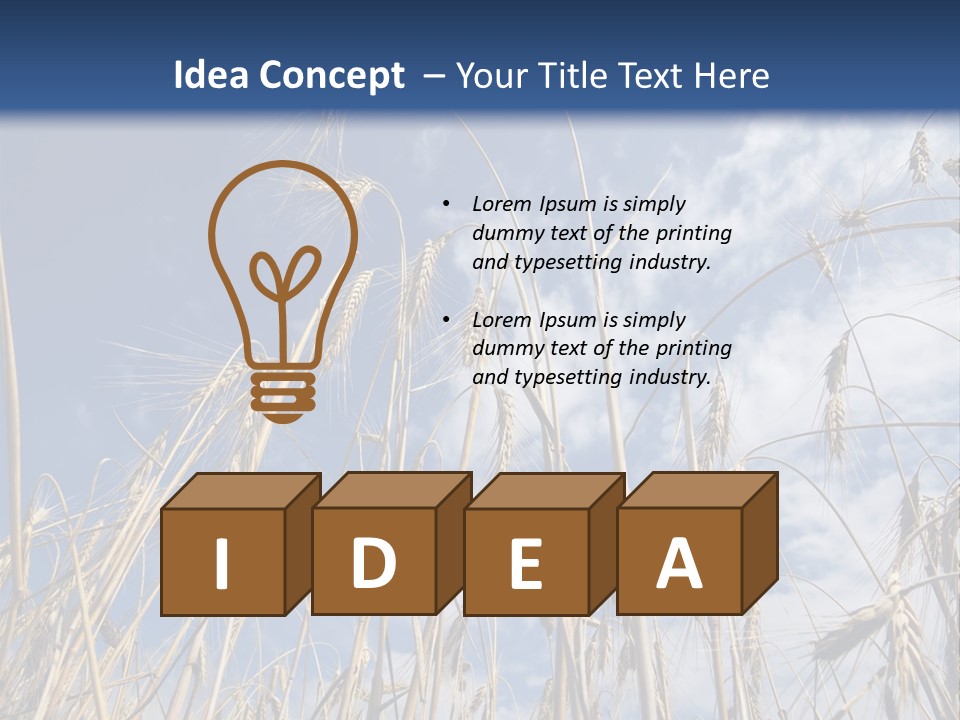 Deep Cloud Healthy PowerPoint Template