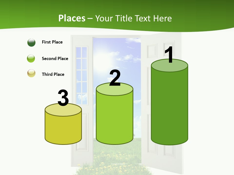 Cultivate Sky Food PowerPoint Template