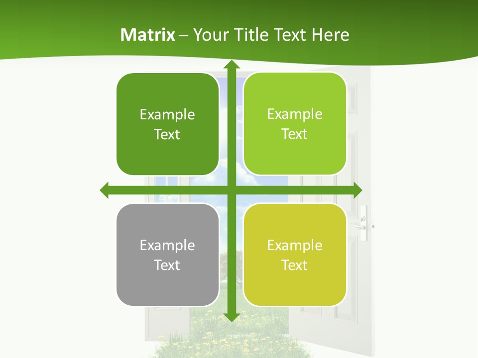 Cultivate Sky Food PowerPoint Template