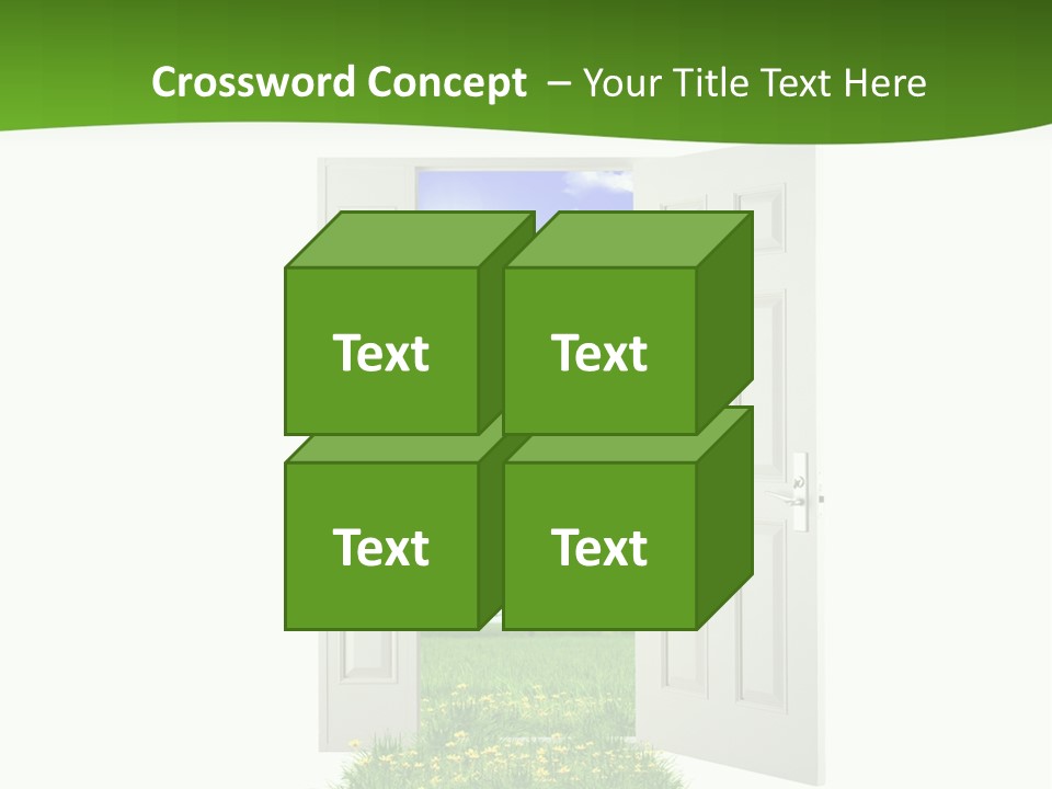 Cultivate Sky Food PowerPoint Template