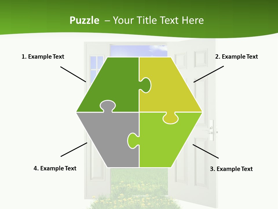 Cultivate Sky Food PowerPoint Template