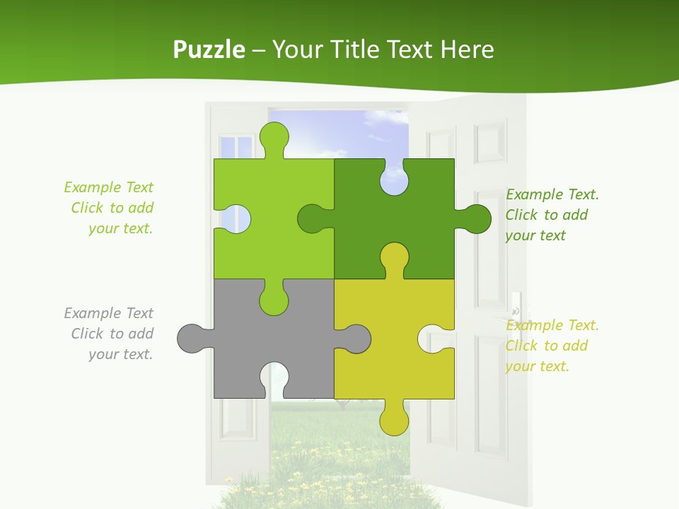 Cultivate Sky Food PowerPoint Template