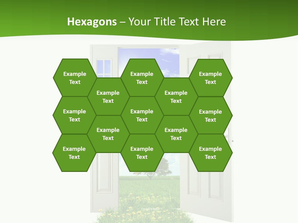 Cultivate Sky Food PowerPoint Template