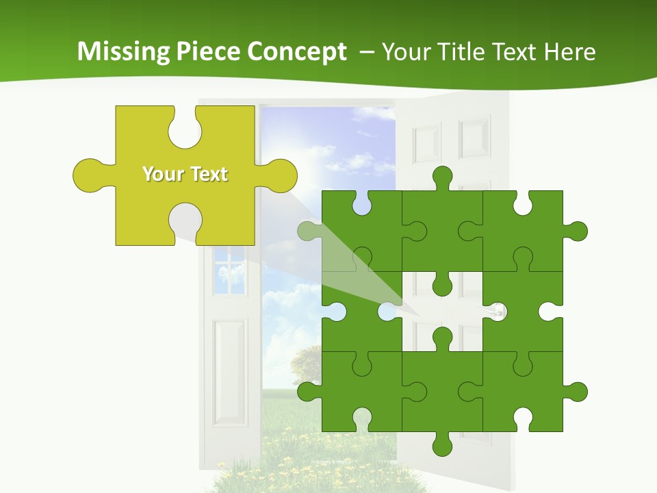 Cultivate Sky Food PowerPoint Template