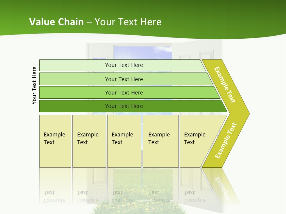 Cultivate Sky Food PowerPoint Template